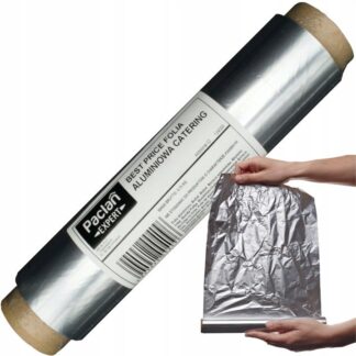Folia aluminiowa gastronomiczna cm mocna i gruba 29